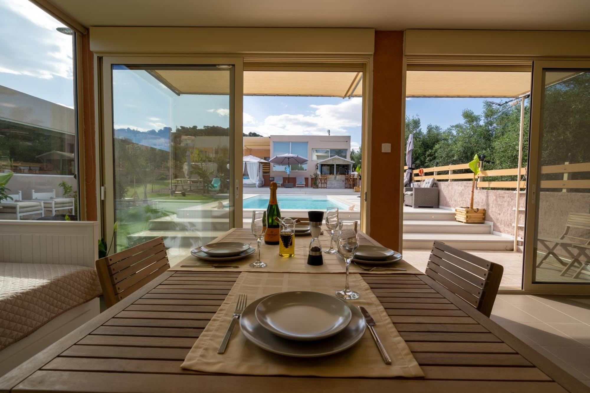 Modular Bungalows With Heated Pool Artemis Greece Exterior foto