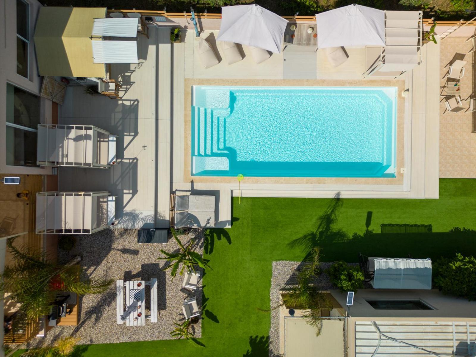 Modular Bungalows With Heated Pool Artemis Greece Exterior foto