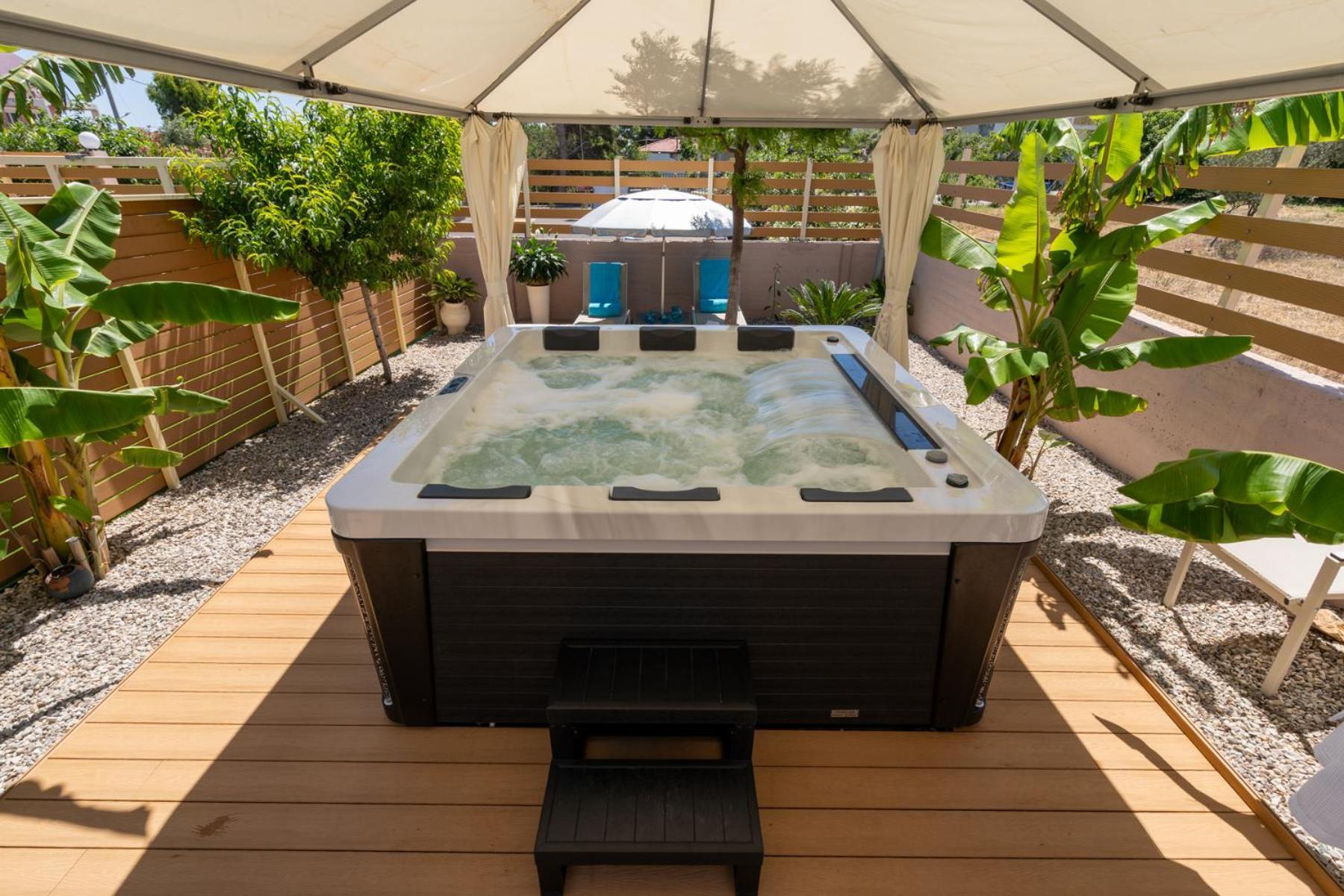 Modular Bungalows With Heated Pool Artemis Greece Exterior foto