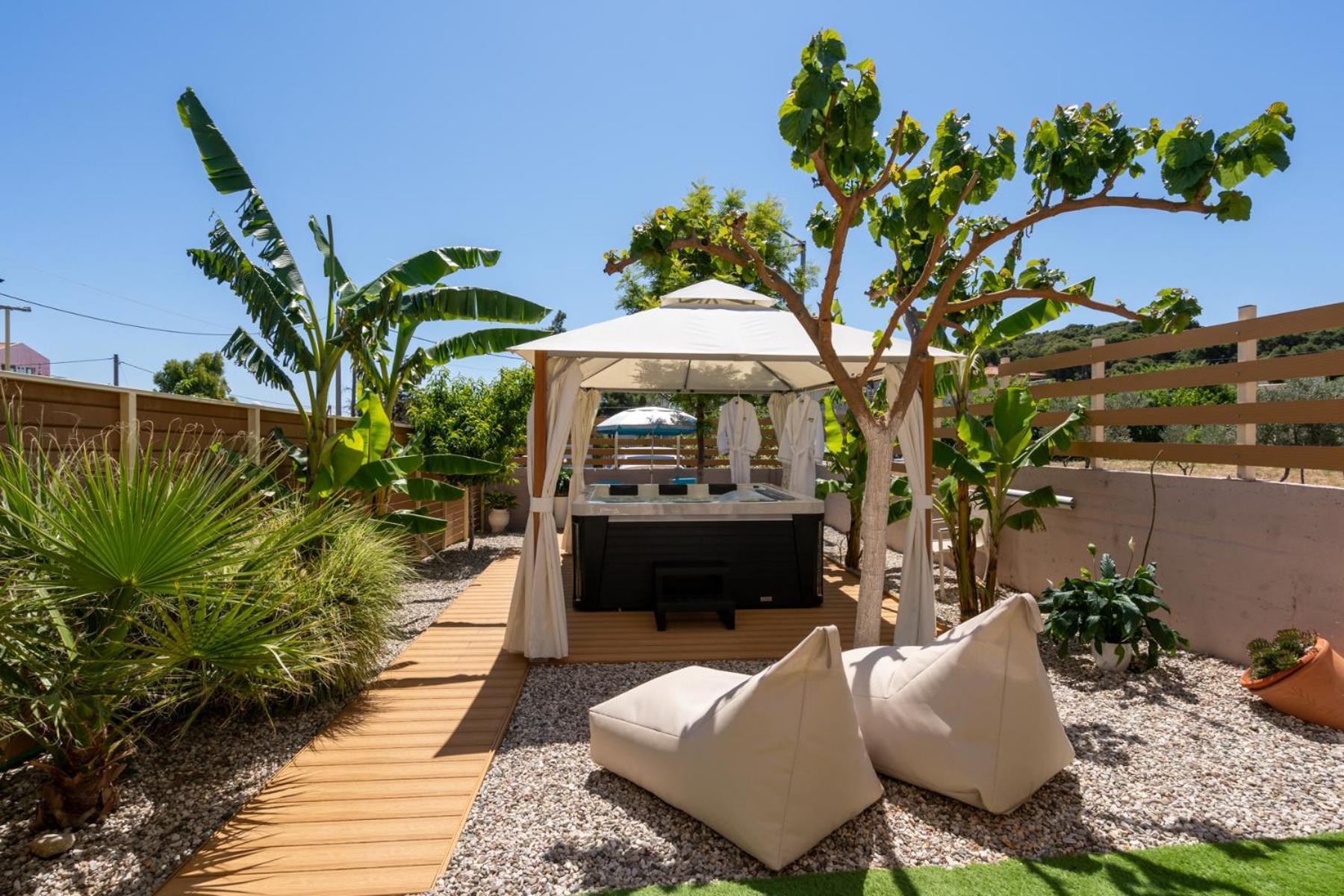 Modular Bungalows With Heated Pool Artemis Greece Exterior foto