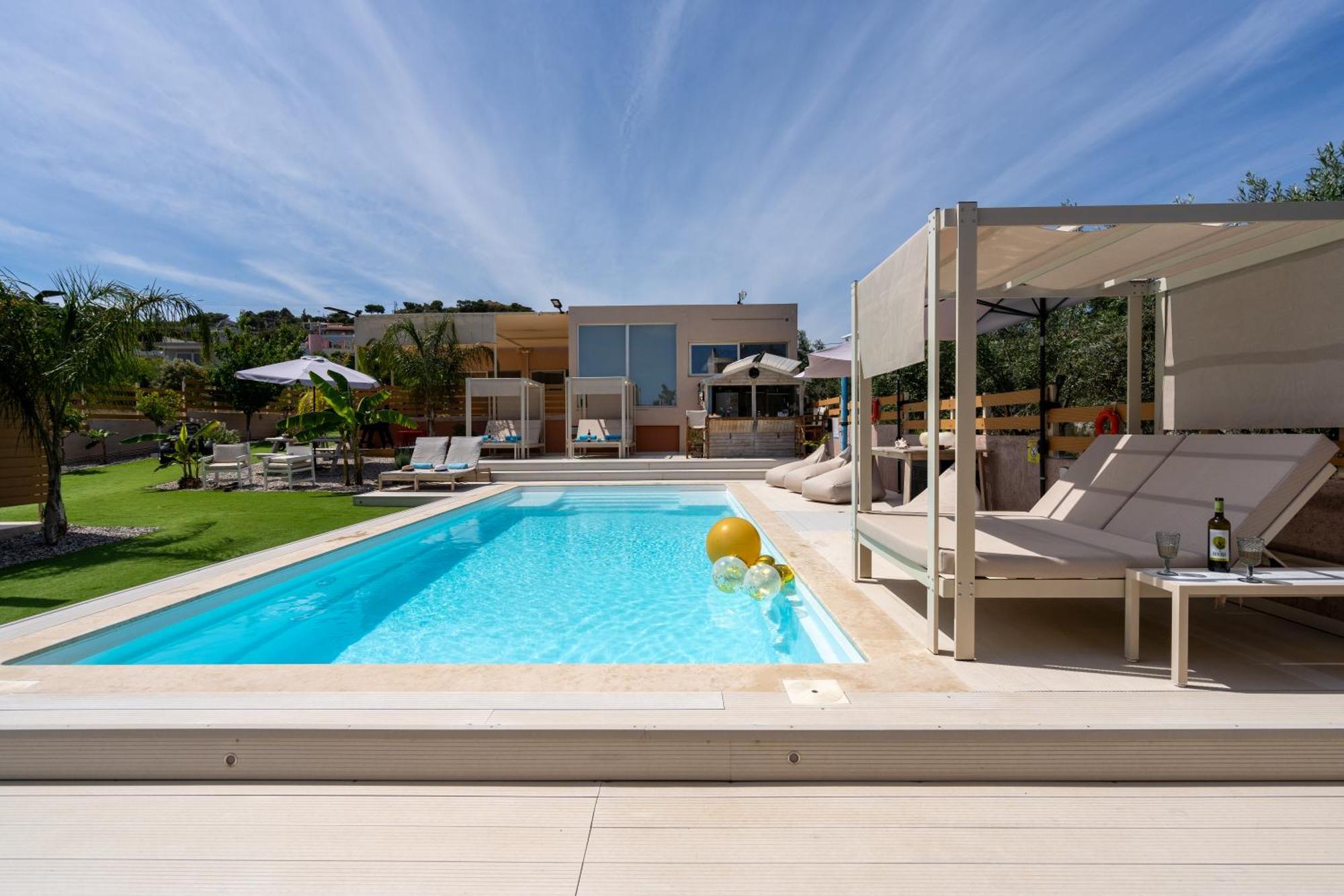 Modular Bungalows With Heated Pool Artemis Greece Exterior foto