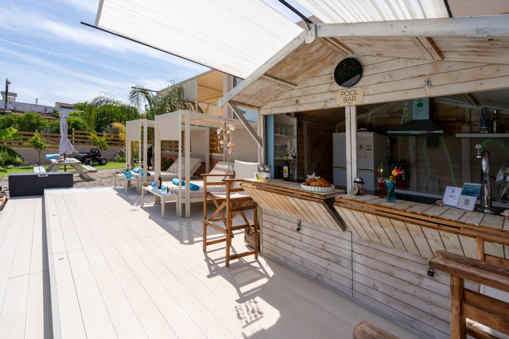 Modular Bungalows With Heated Pool Artemis Greece Exterior foto